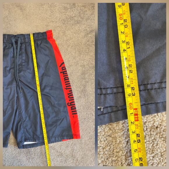 Captain Morgan Rum Cargo Board Shorts Men's Size XL Blue Swimwear Trunks - Picture 11 of 13